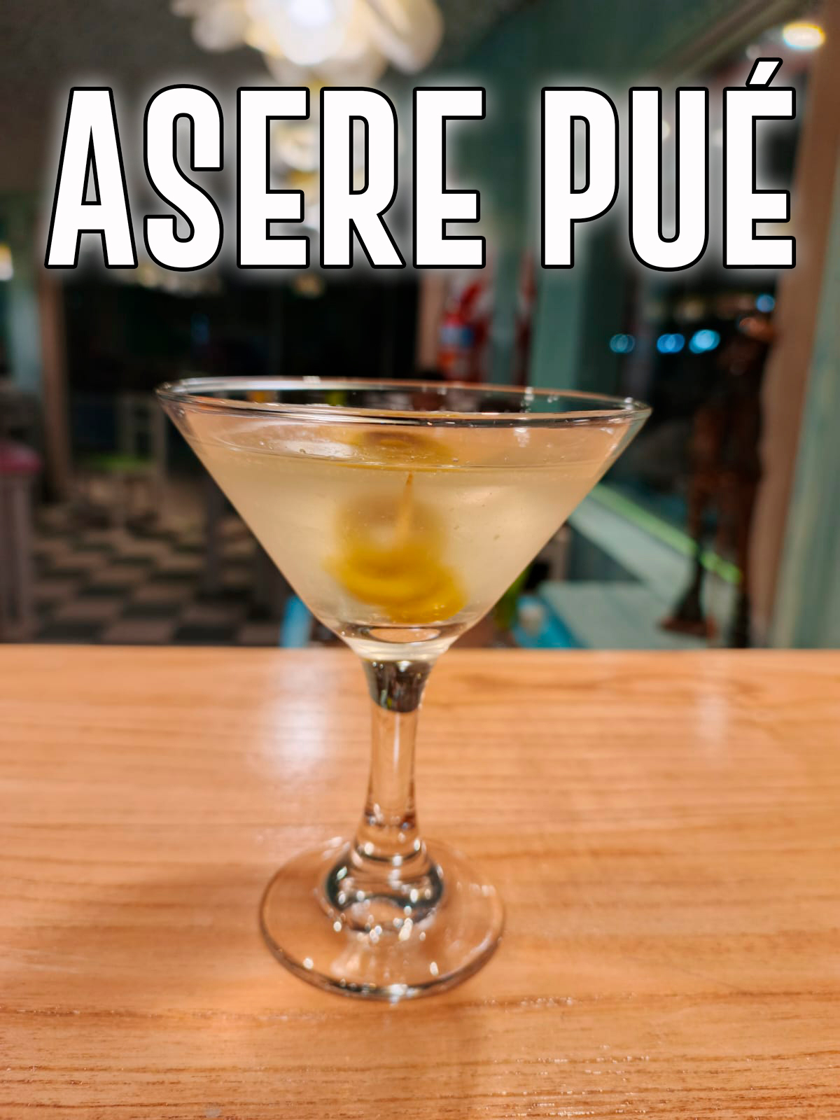 Martini Sucio